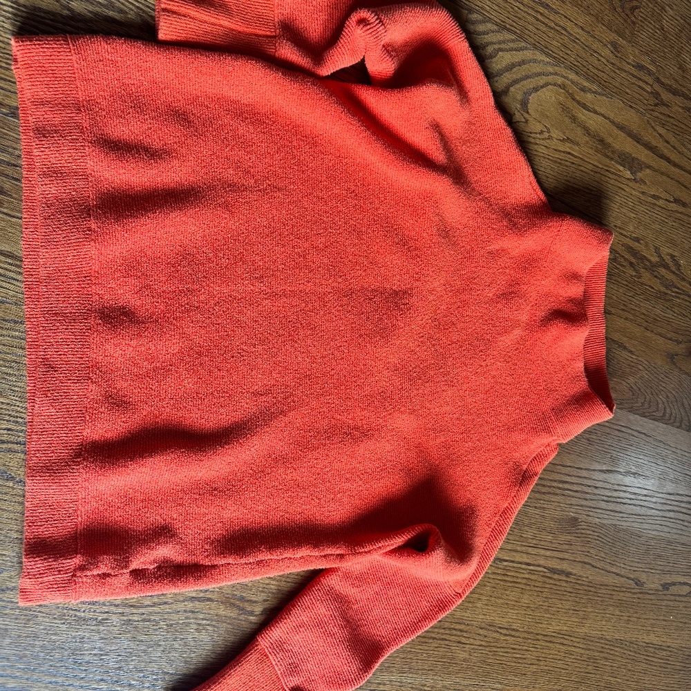 Free people oversized orange sweater - XS